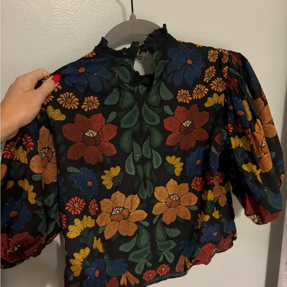 FARM Rio Multicolor Floral Blouse - Picture 2 of 2